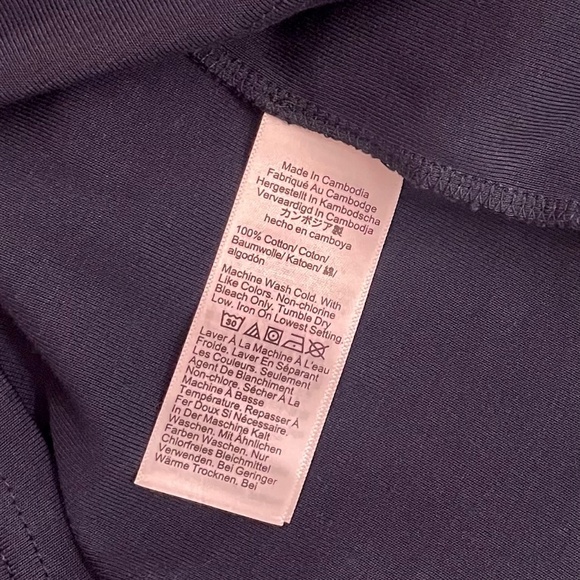 NWT!! J. CREW Perfect Fit High Neck Tank Top Solid Navy Blue Nautical Small - Picture 14 of 15